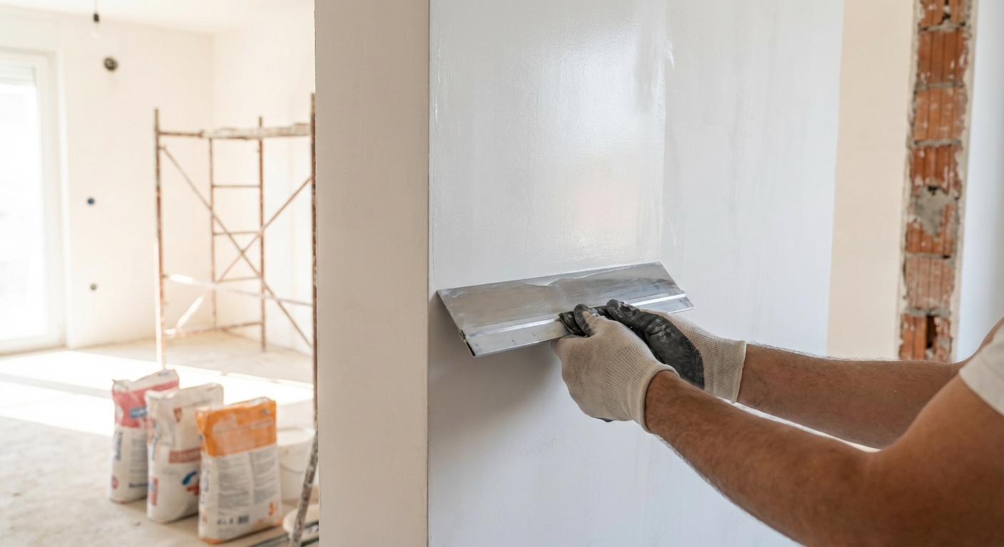 Gletovanje zidova Novi Sad - savršeno glatke površine