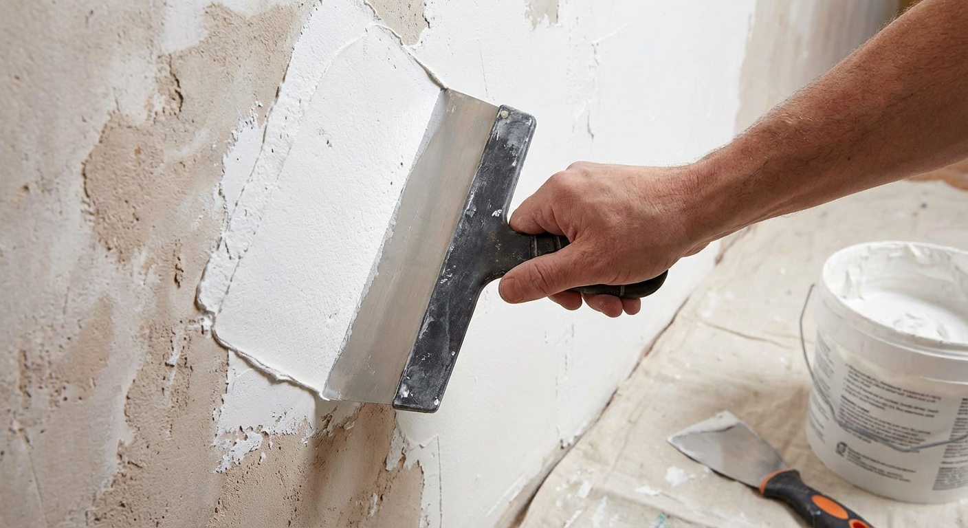 Završno brušenje gletovanih zidova u Novom Sadu