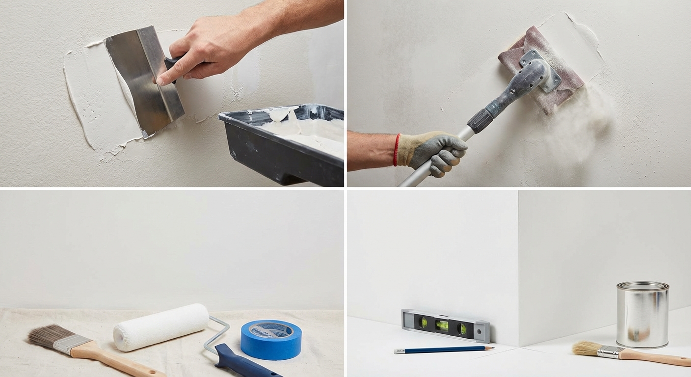 Savršeno gletovan zid u Novom Sadu