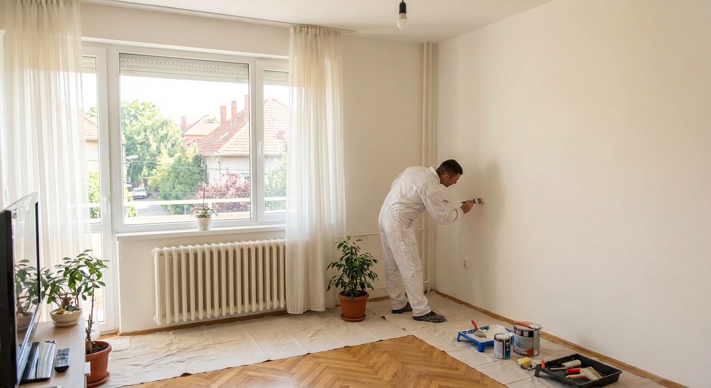 Krečenje Novi Sad - profesionalno krečenje stanova i kuća