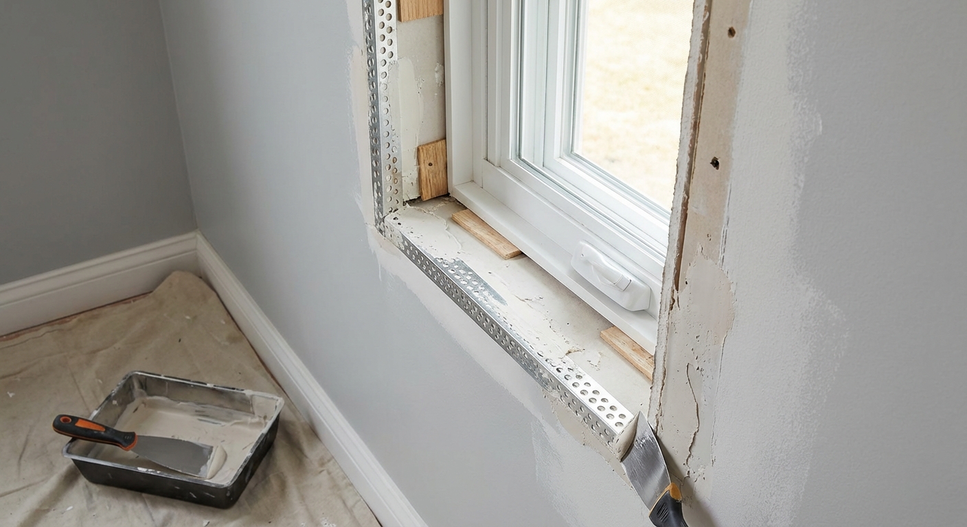 Montaža potkonstrukcije za špaletne