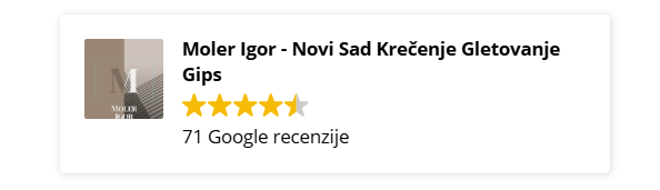 Google recenzije Moler Igor